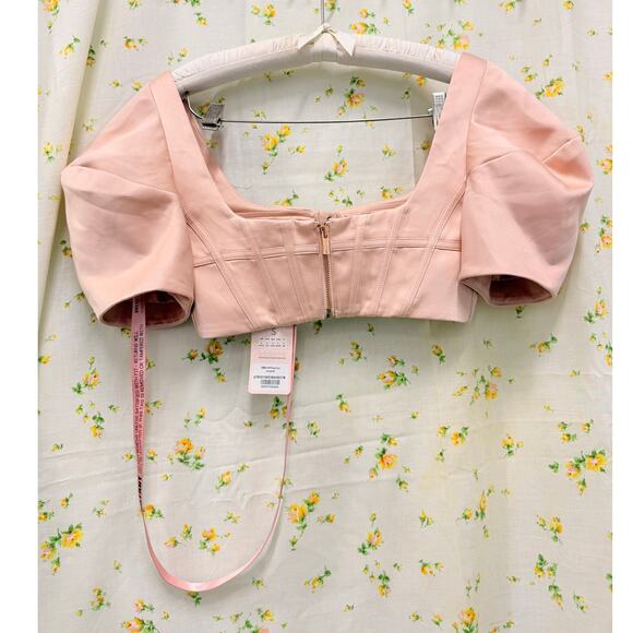 House of CB NEW Francine Corset Top Blush SmallRomantic Valentine Coquette Fairy - Picture 4 of 5